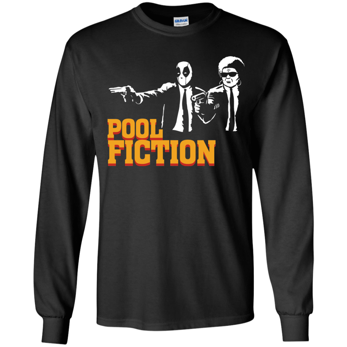 T-Shirts Black / YS Pool Fiction Youth Long Sleeve T-Shirt
