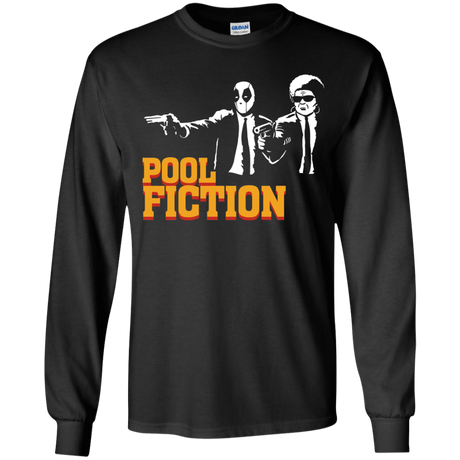 T-Shirts Black / YS Pool Fiction Youth Long Sleeve T-Shirt