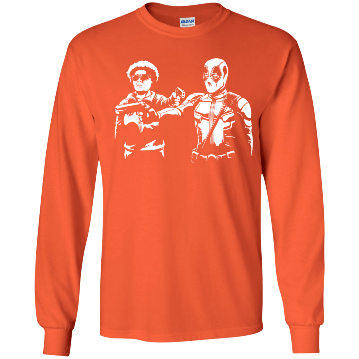 T-Shirts Orange / YS Pool Fiction Youth Long Sleeve T-Shirt