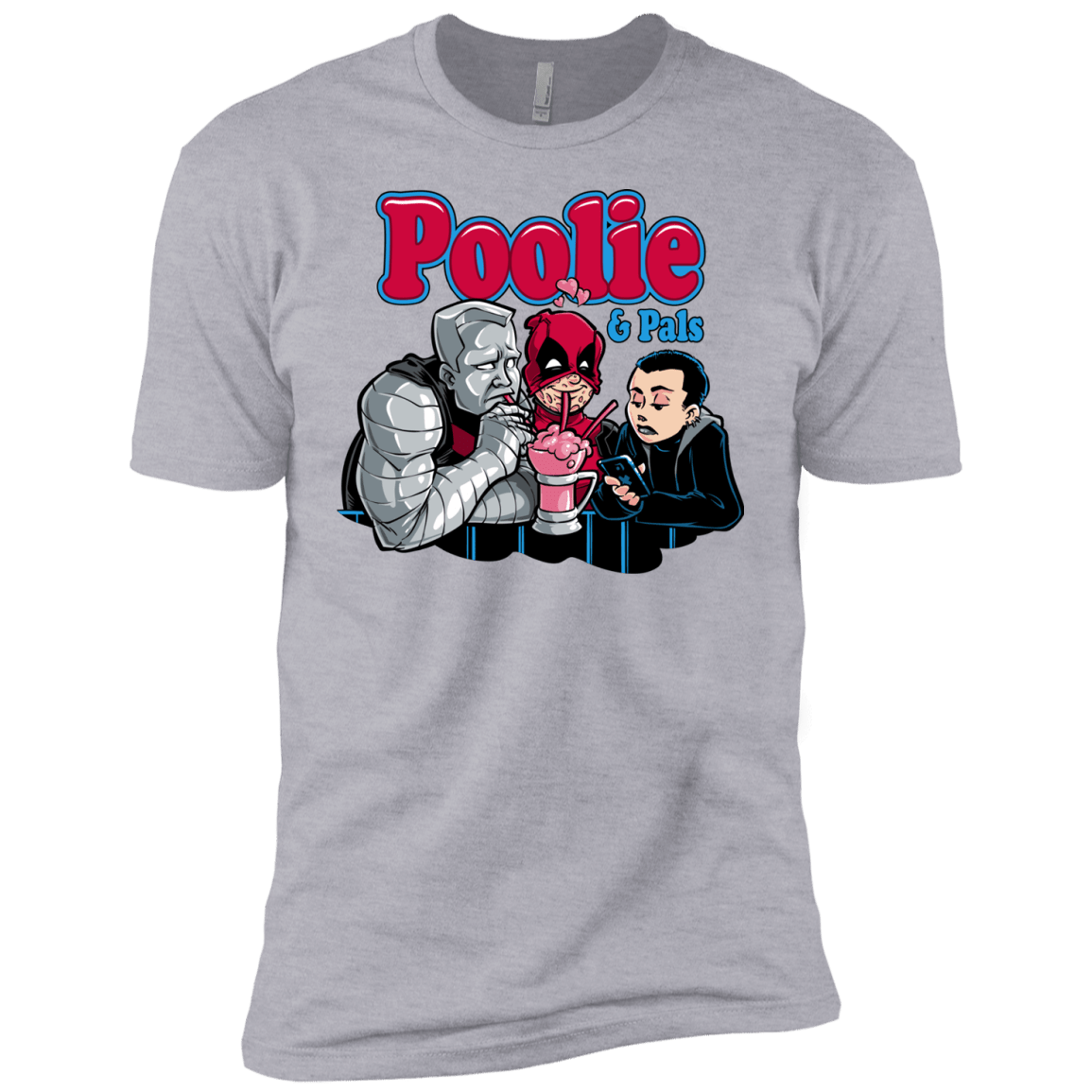 T-Shirts Heather Grey / YXS Poolie Boys Premium T-Shirt