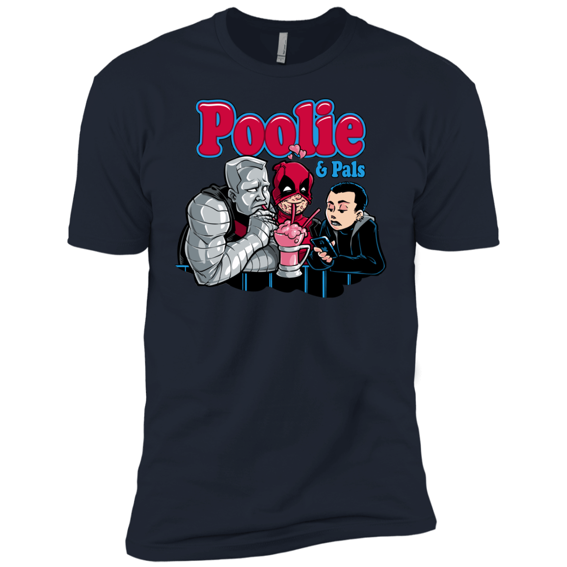 T-Shirts Midnight Navy / YXS Poolie Boys Premium T-Shirt