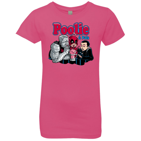 T-Shirts Hot Pink / YXS Poolie Girls Premium T-Shirt