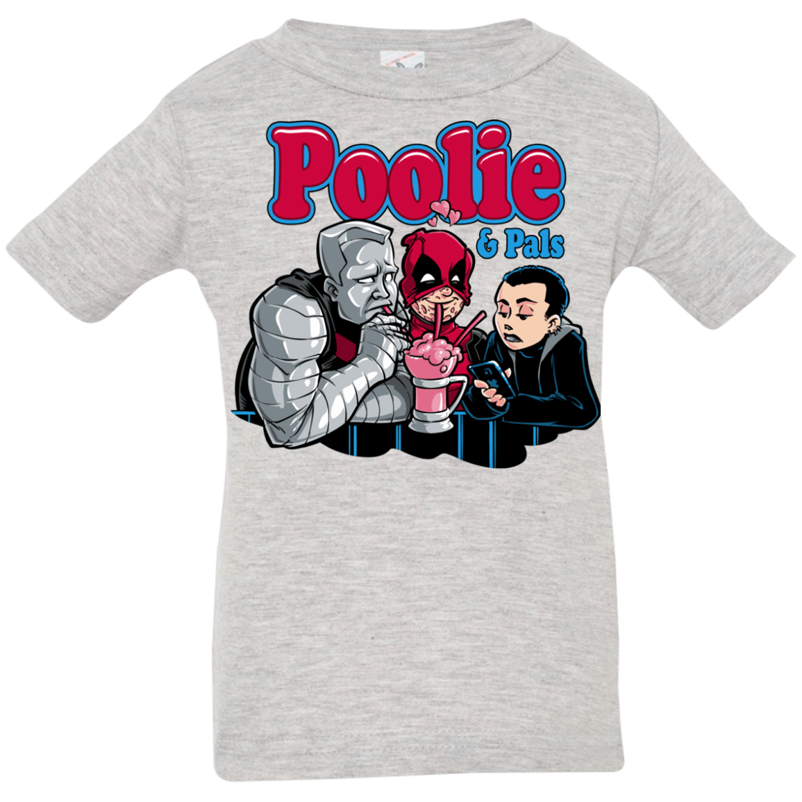 T-Shirts Heather Grey / 6 Months Poolie Infant Premium T-Shirt