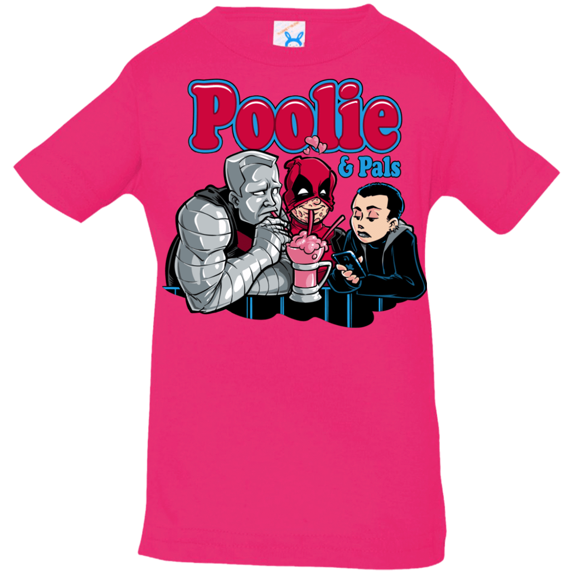 T-Shirts Hot Pink / 6 Months Poolie Infant Premium T-Shirt