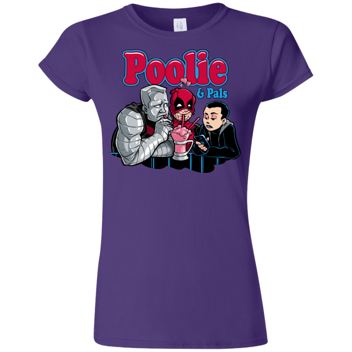 T-Shirts Purple / S Poolie Junior Slimmer-Fit T-Shirt