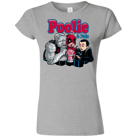 T-Shirts Sport Grey / S Poolie Junior Slimmer-Fit T-Shirt