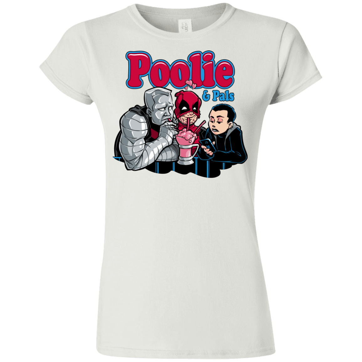 T-Shirts White / S Poolie Junior Slimmer-Fit T-Shirt