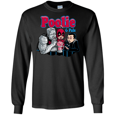 T-Shirts Black / S Poolie Men's Long Sleeve T-Shirt