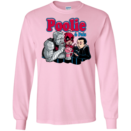 T-Shirts Light Pink / S Poolie Men's Long Sleeve T-Shirt