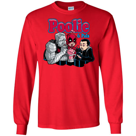 T-Shirts Red / S Poolie Men's Long Sleeve T-Shirt