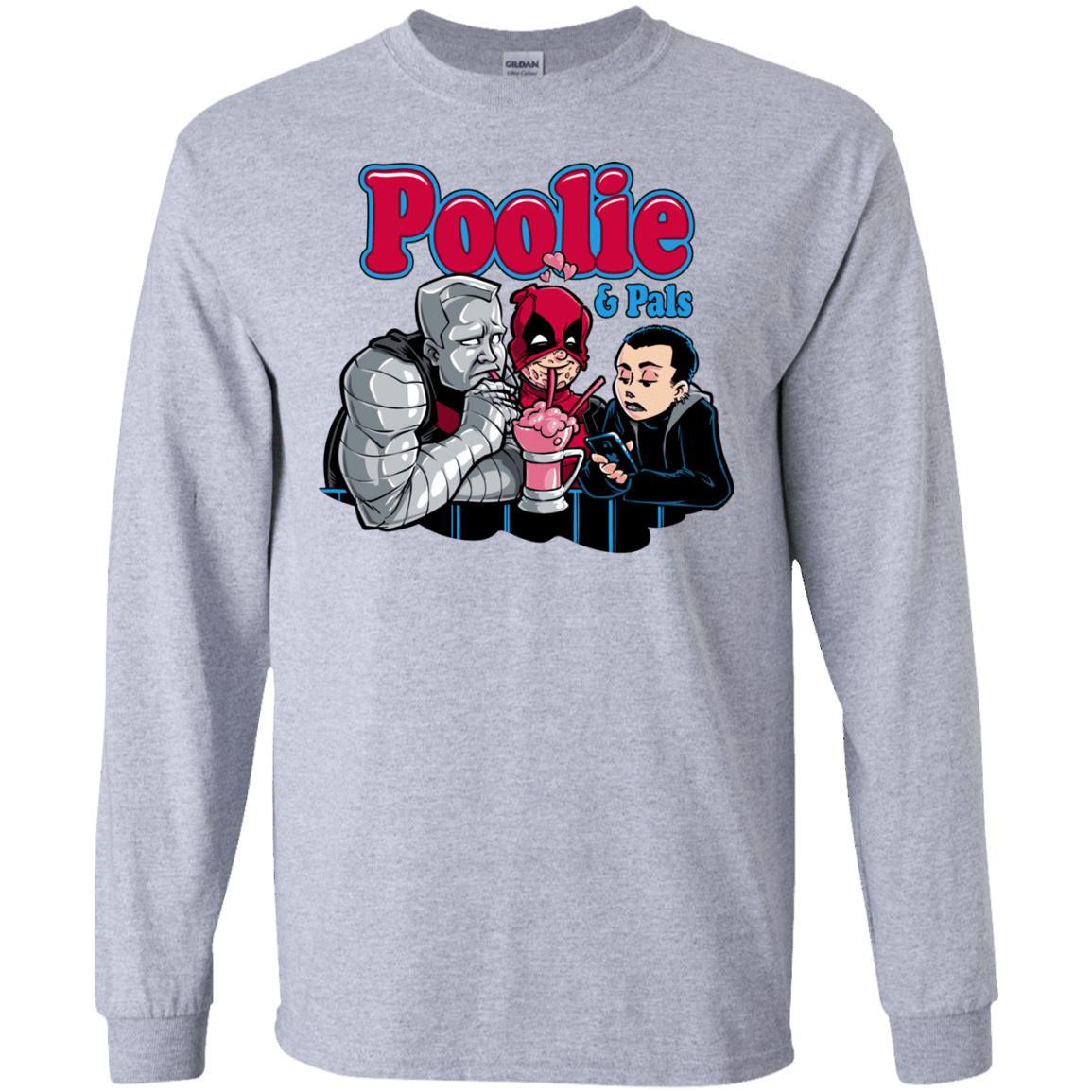 T-Shirts Sport Grey / S Poolie Men's Long Sleeve T-Shirt