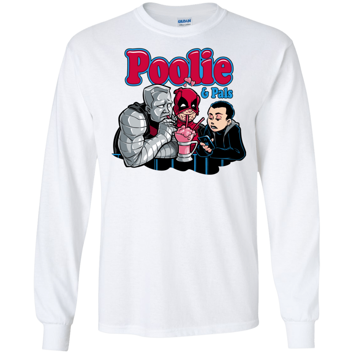 T-Shirts White / S Poolie Men's Long Sleeve T-Shirt