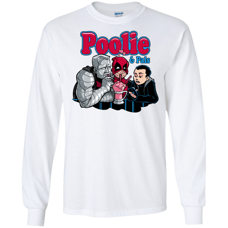 T-Shirts White / S Poolie Men's Long Sleeve T-Shirt