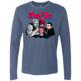 T-Shirts Indigo / S Poolie Men's Premium Long Sleeve