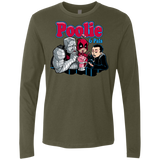 T-Shirts Military Green / S Poolie Men's Premium Long Sleeve