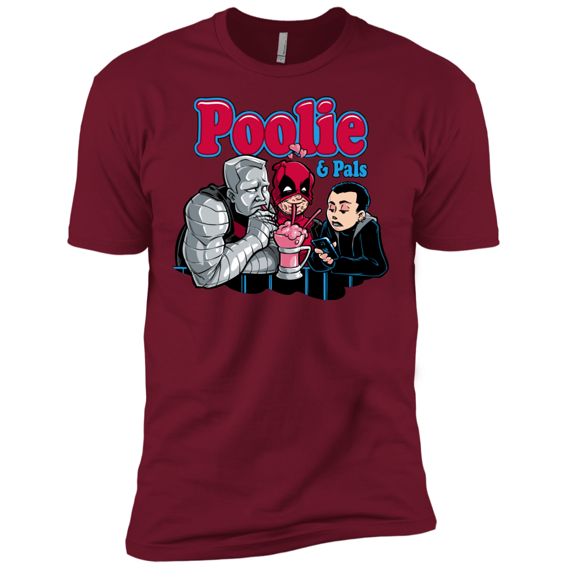 T-Shirts Cardinal / X-Small Poolie Men's Premium T-Shirt
