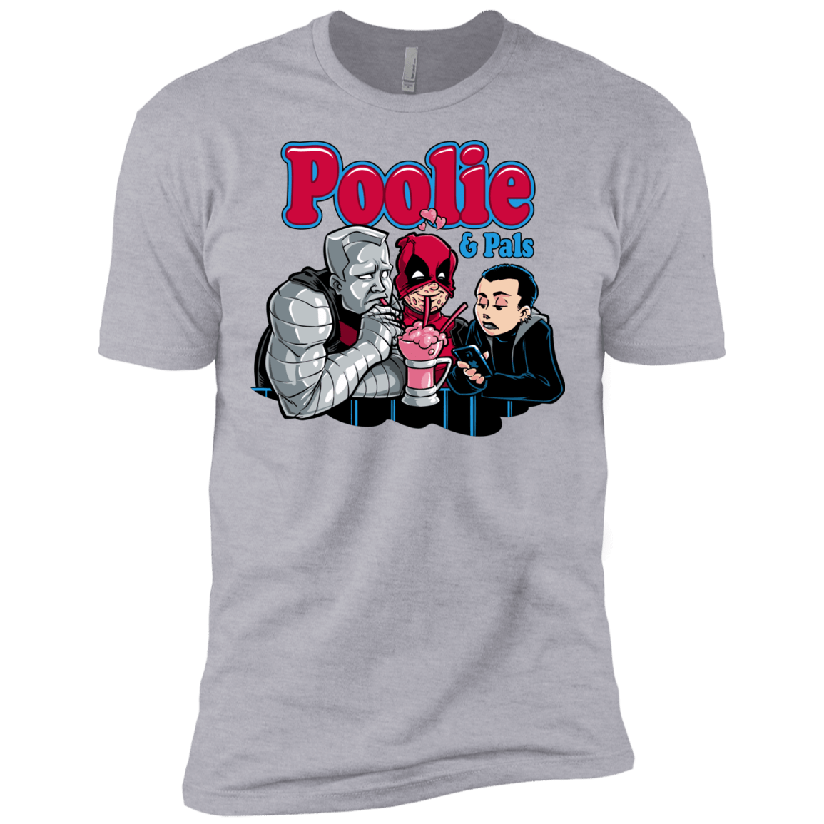 T-Shirts Heather Grey / X-Small Poolie Men's Premium T-Shirt
