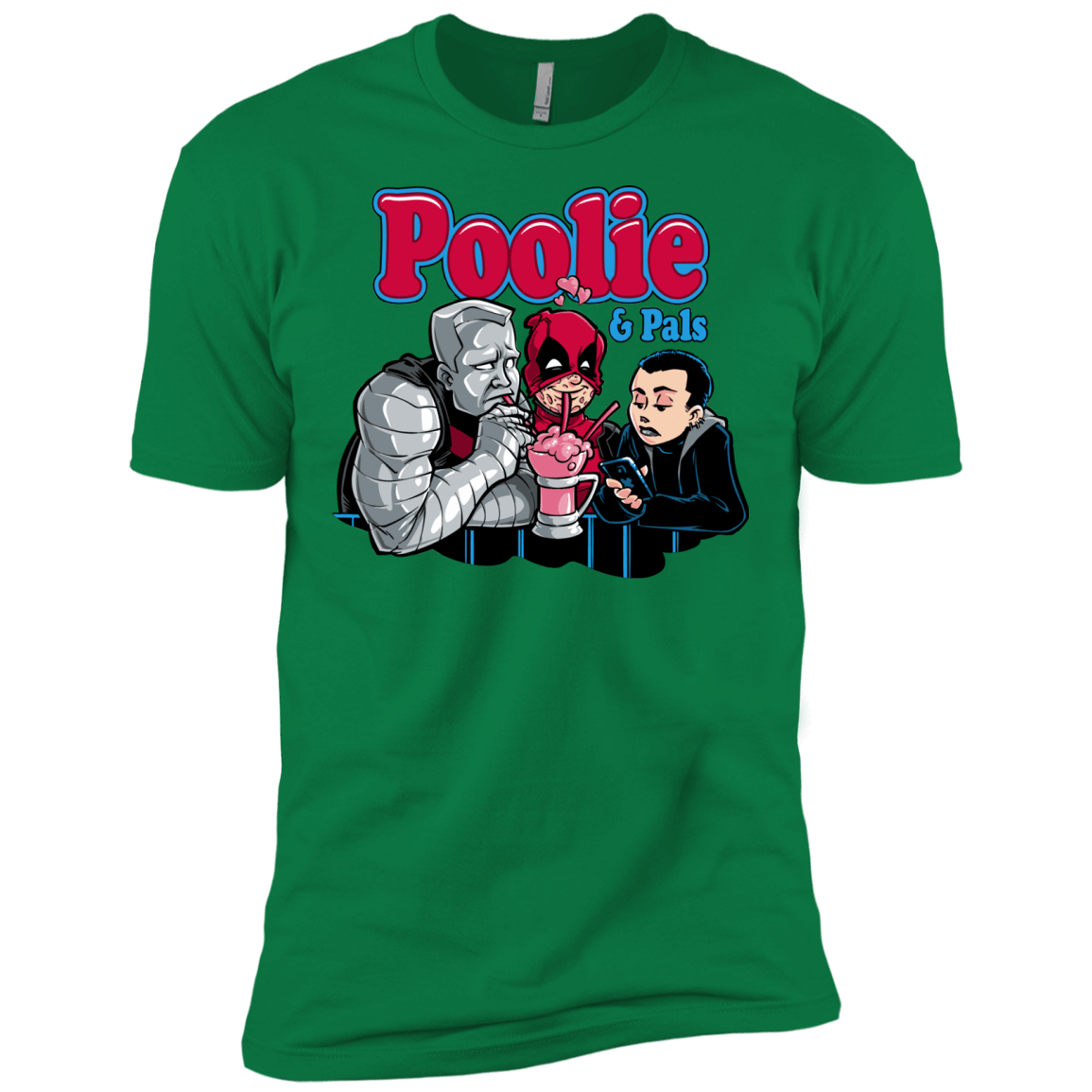 T-Shirts Kelly Green / X-Small Poolie Men's Premium T-Shirt
