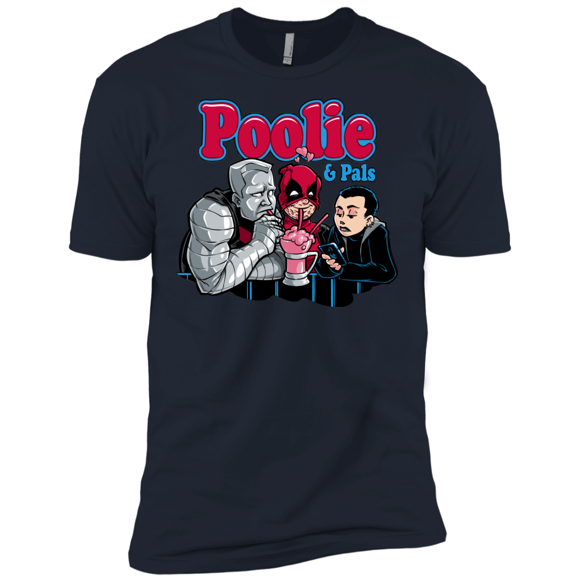 T-Shirts Midnight Navy / X-Small Poolie Men's Premium T-Shirt