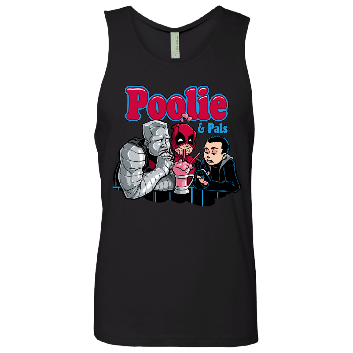 T-Shirts Black / S Poolie Men's Premium Tank Top