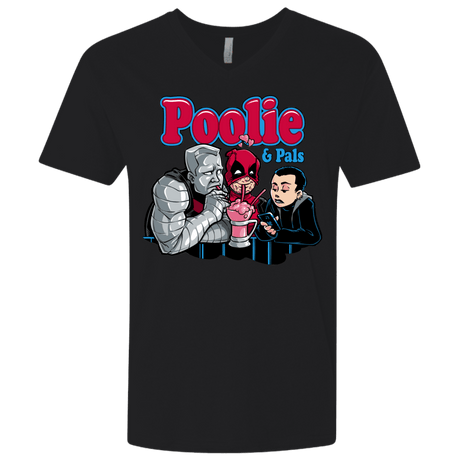 T-Shirts Black / X-Small Poolie Men's Premium V-Neck