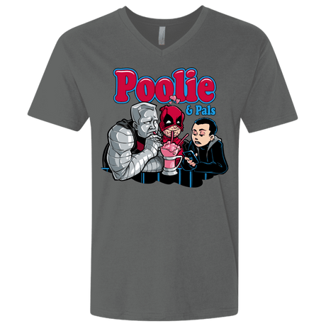 T-Shirts Heavy Metal / X-Small Poolie Men's Premium V-Neck