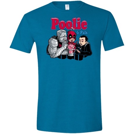 T-Shirts Antique Sapphire / S Poolie Men's Semi-Fitted Softstyle