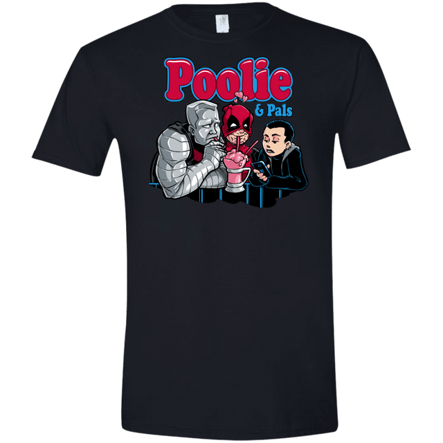 T-Shirts Black / X-Small Poolie Men's Semi-Fitted Softstyle