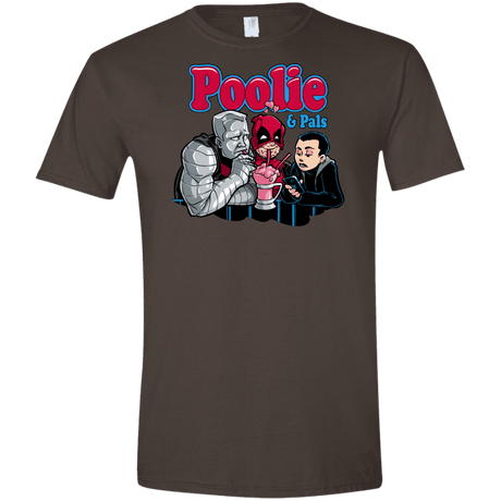 T-Shirts Dark Chocolate / S Poolie Men's Semi-Fitted Softstyle