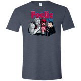 T-Shirts Heather Navy / S Poolie Men's Semi-Fitted Softstyle