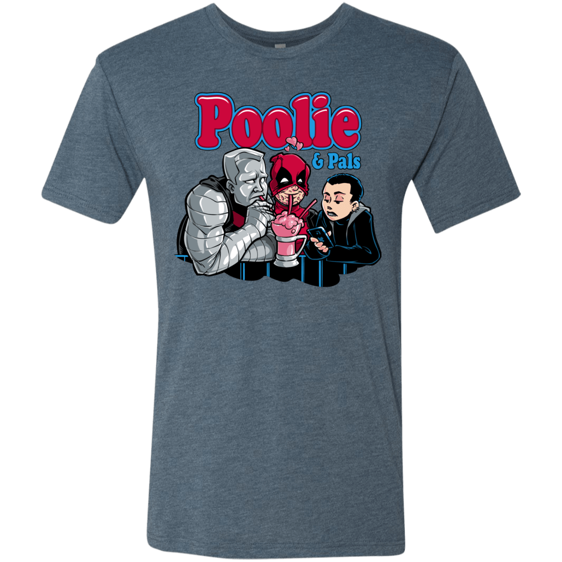 T-Shirts Indigo / S Poolie Men's Triblend T-Shirt