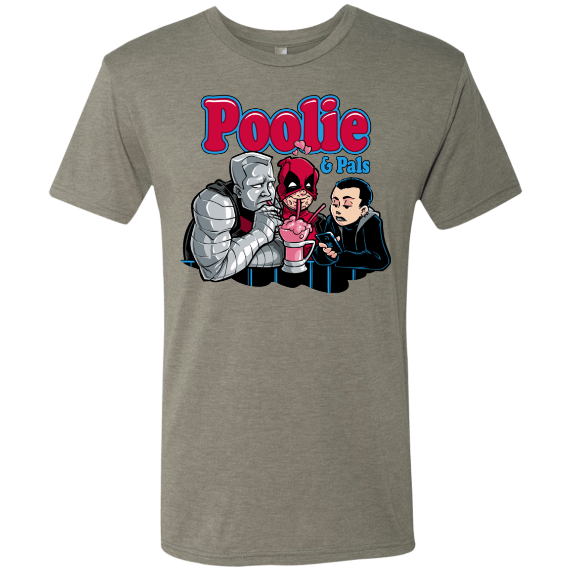 T-Shirts Venetian Grey / S Poolie Men's Triblend T-Shirt
