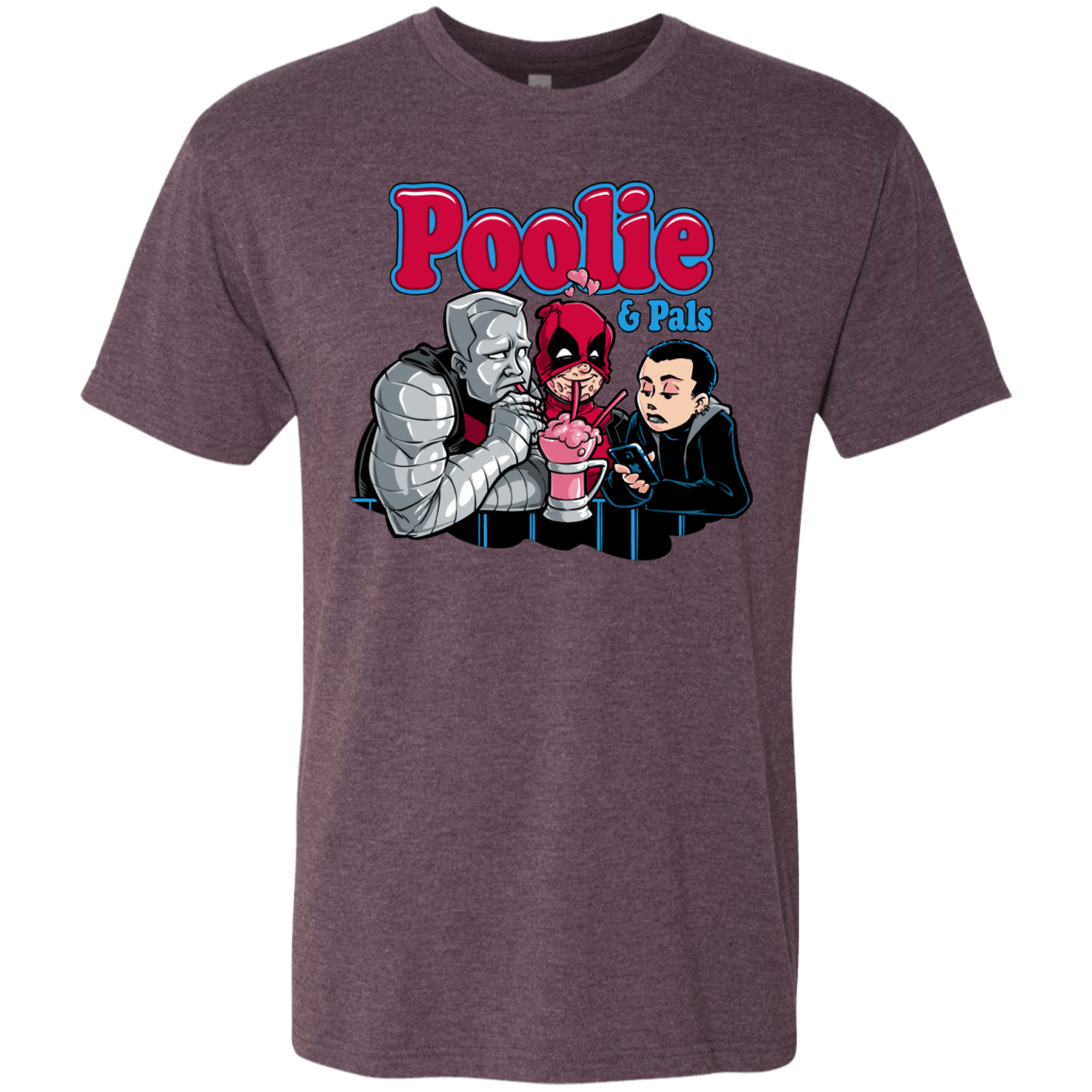 T-Shirts Vintage Purple / S Poolie Men's Triblend T-Shirt