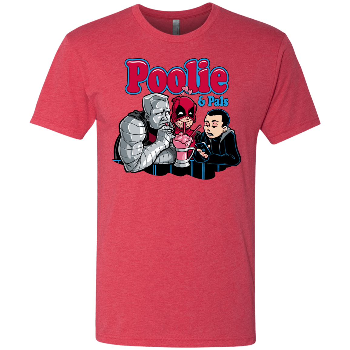 T-Shirts Vintage Red / S Poolie Men's Triblend T-Shirt