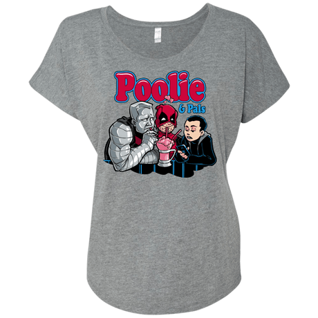 T-Shirts Premium Heather / X-Small Poolie Triblend Dolman Sleeve