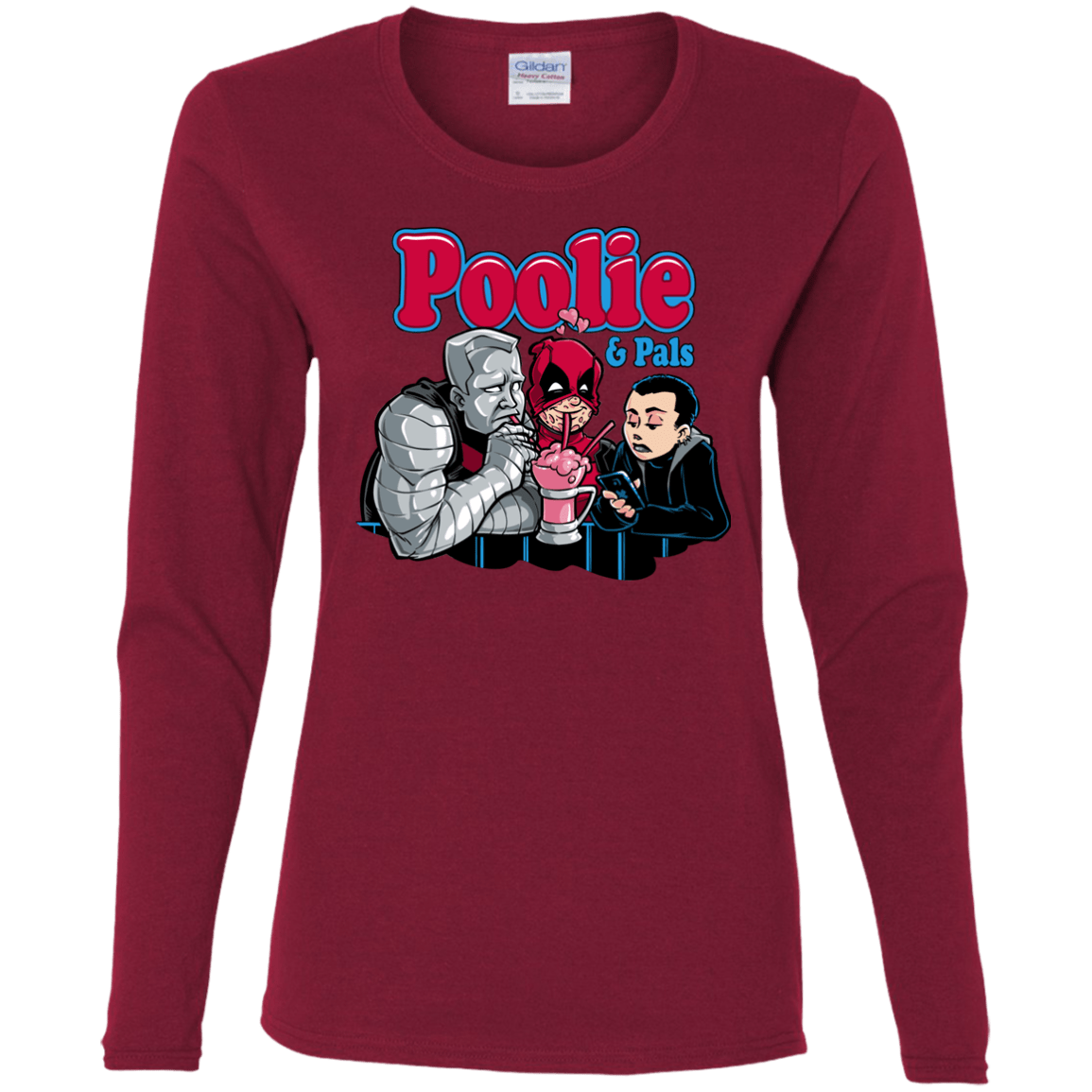 T-Shirts Cardinal / S Poolie Women's Long Sleeve T-Shirt