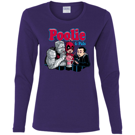 T-Shirts Purple / S Poolie Women's Long Sleeve T-Shirt