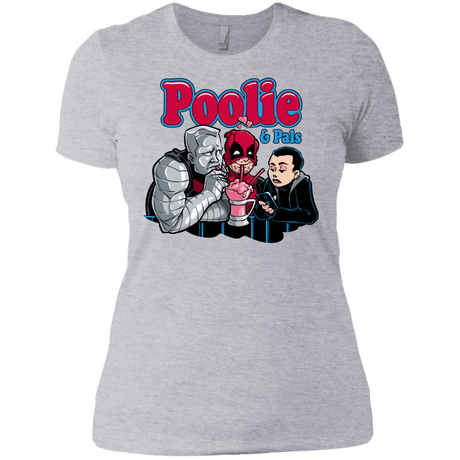 T-Shirts Heather Grey / X-Small Poolie Women's Premium T-Shirt