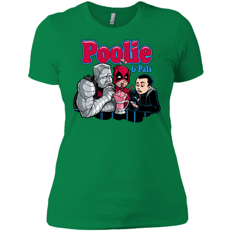 T-Shirts Kelly Green / X-Small Poolie Women's Premium T-Shirt