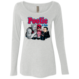 T-Shirts Heather White / S Poolie Women's Triblend Long Sleeve Shirt