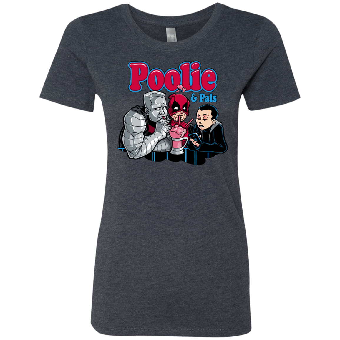 T-Shirts Vintage Navy / S Poolie Women's Triblend T-Shirt