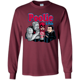 T-Shirts Maroon / YS Poolie Youth Long Sleeve T-Shirt
