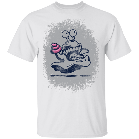 T-Shirts White / YXS Poop Thrower Youth T-Shirt