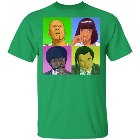 T-Shirts Irish Green / S PoPart Fiction T-Shirt