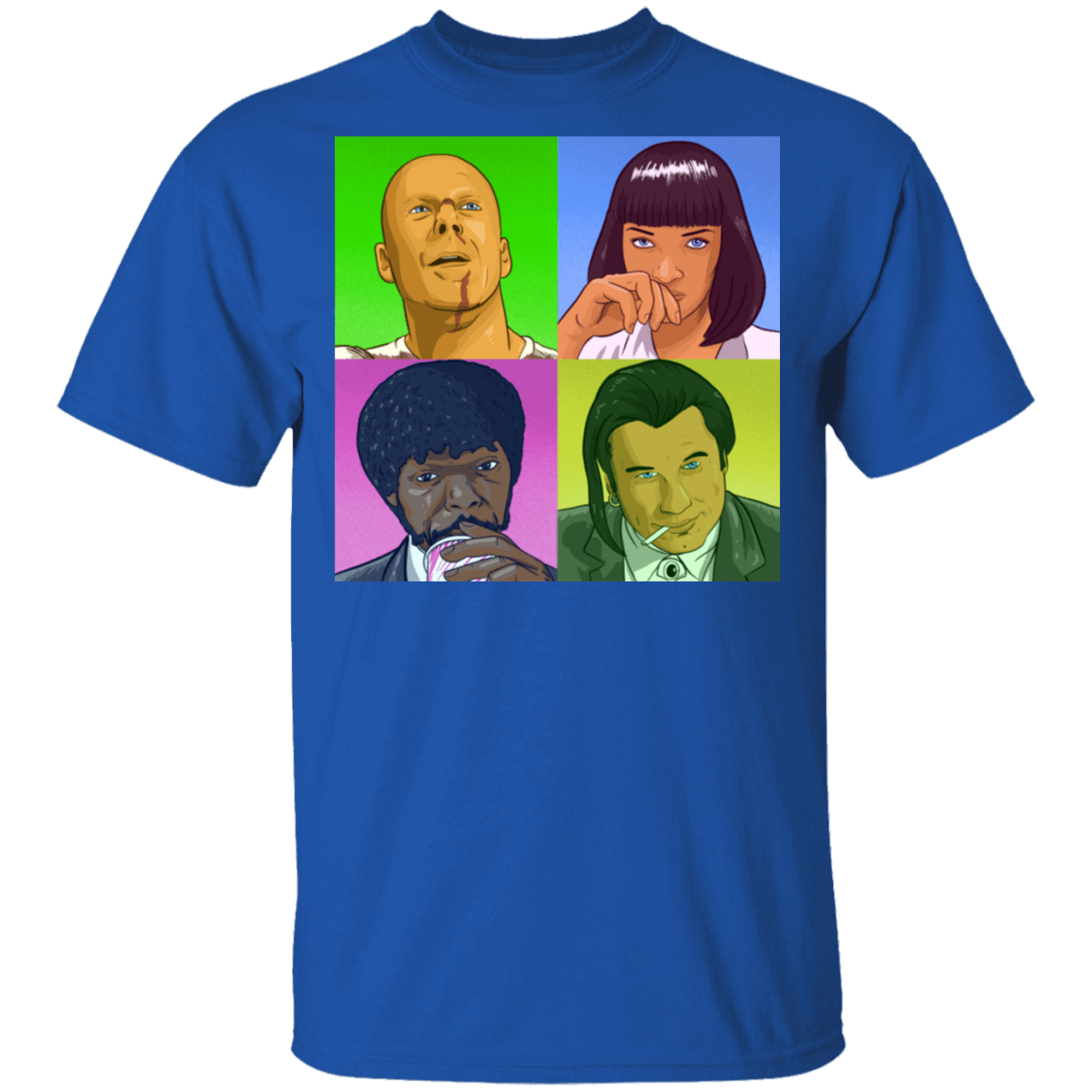 T-Shirts Royal / S PoPart Fiction T-Shirt