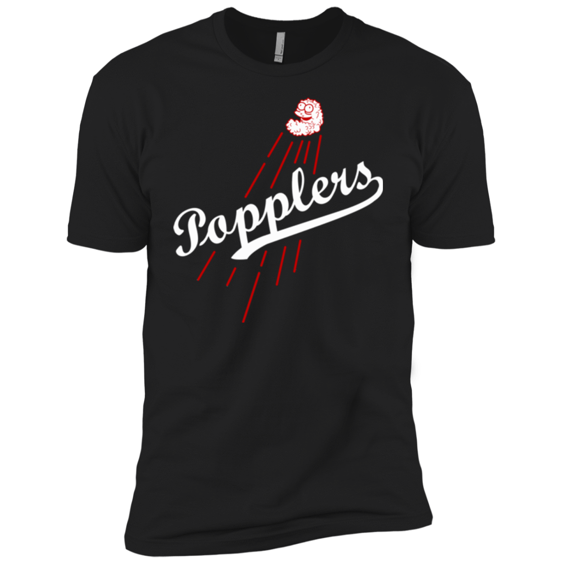 T-Shirts Black / YXS Popplers Boys Premium T-Shirt