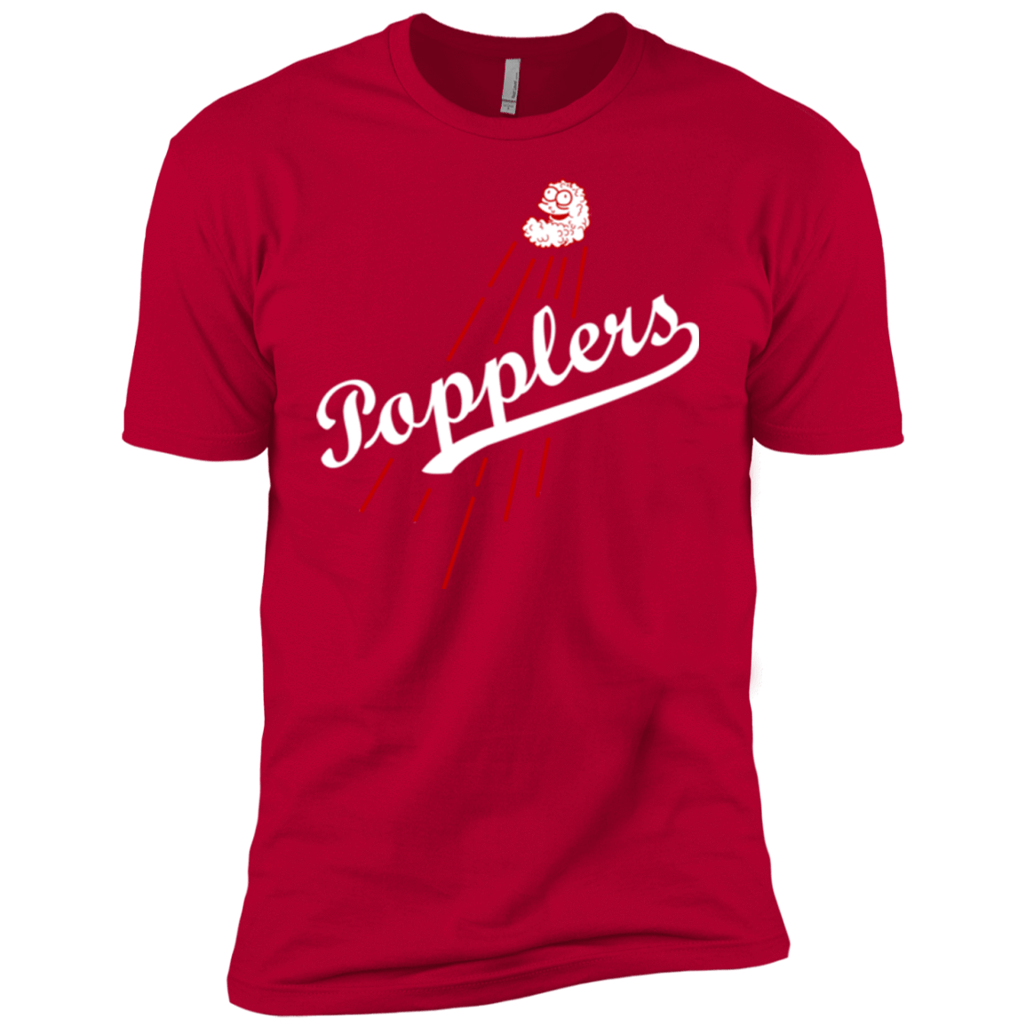 T-Shirts Red / YXS Popplers Boys Premium T-Shirt