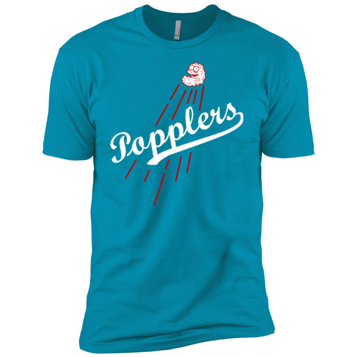 T-Shirts Turquoise / YXS Popplers Boys Premium T-Shirt