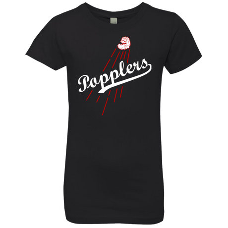 T-Shirts Black / YXS Popplers Girls Premium T-Shirt