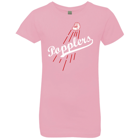 T-Shirts Light Pink / YXS Popplers Girls Premium T-Shirt